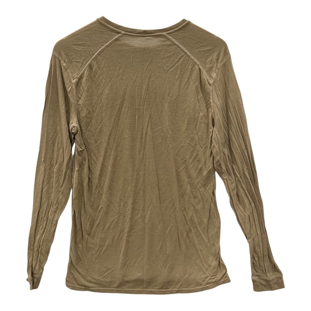 XGO Flame Resistant FR Base Layer Shirt Tan Long Sleeve M Military USA